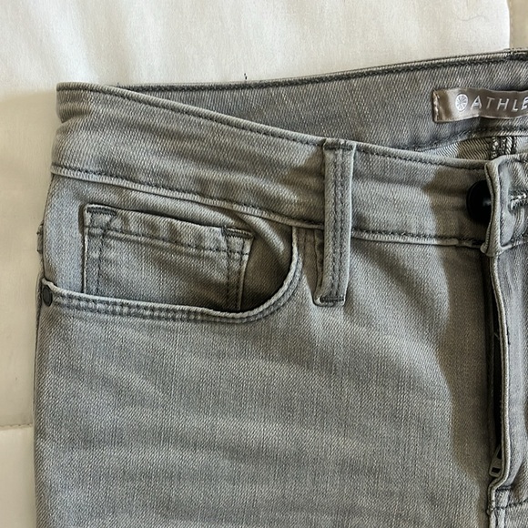 Athleta Sculptek Kenai Gray Cropped Jeans 24” inseam - Picture 3 of 10
